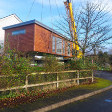 Modular Home with Crane