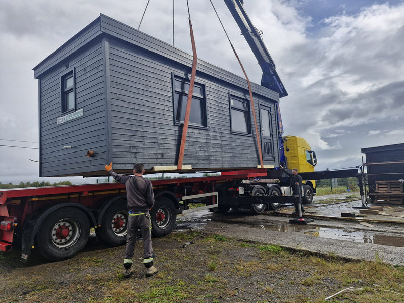 Modular Cabin Install