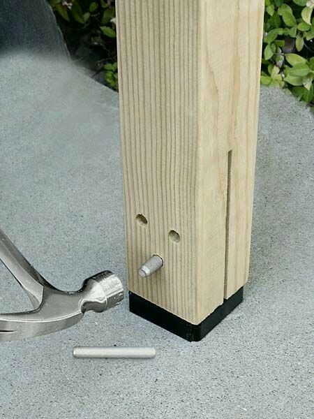 Glulam Beams - 150 x 150 - Steel Dowel