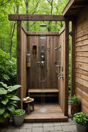 glamping shower