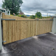 Driveway gates Glenfarne Wood
