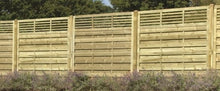 Slat Top Panel fence